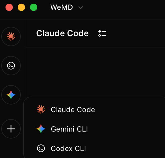 Tool Bar Switching CLI